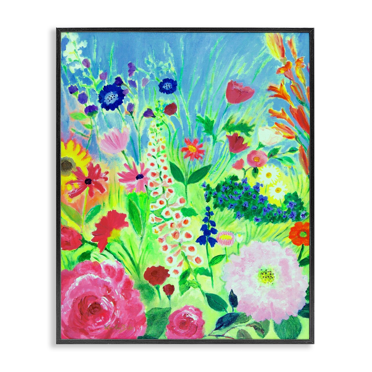 Stupell Industries Vibrant Summer Botanicals Framed Giclee, design by Lee Ann Zirbes